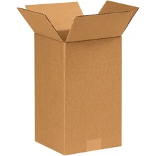 BOX USA 7x7x12 Tall Corrugated Boxes, Tall, 7L x 7W x 12H, Pack of 25 | Shipp...