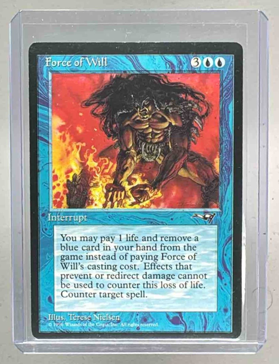 Force of Will 1996 Magic: The Gathering Alliances