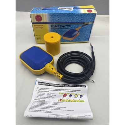 6.56Feet Cable Waterproof Float Switch for Water Tank, 2M Float Switch Water....