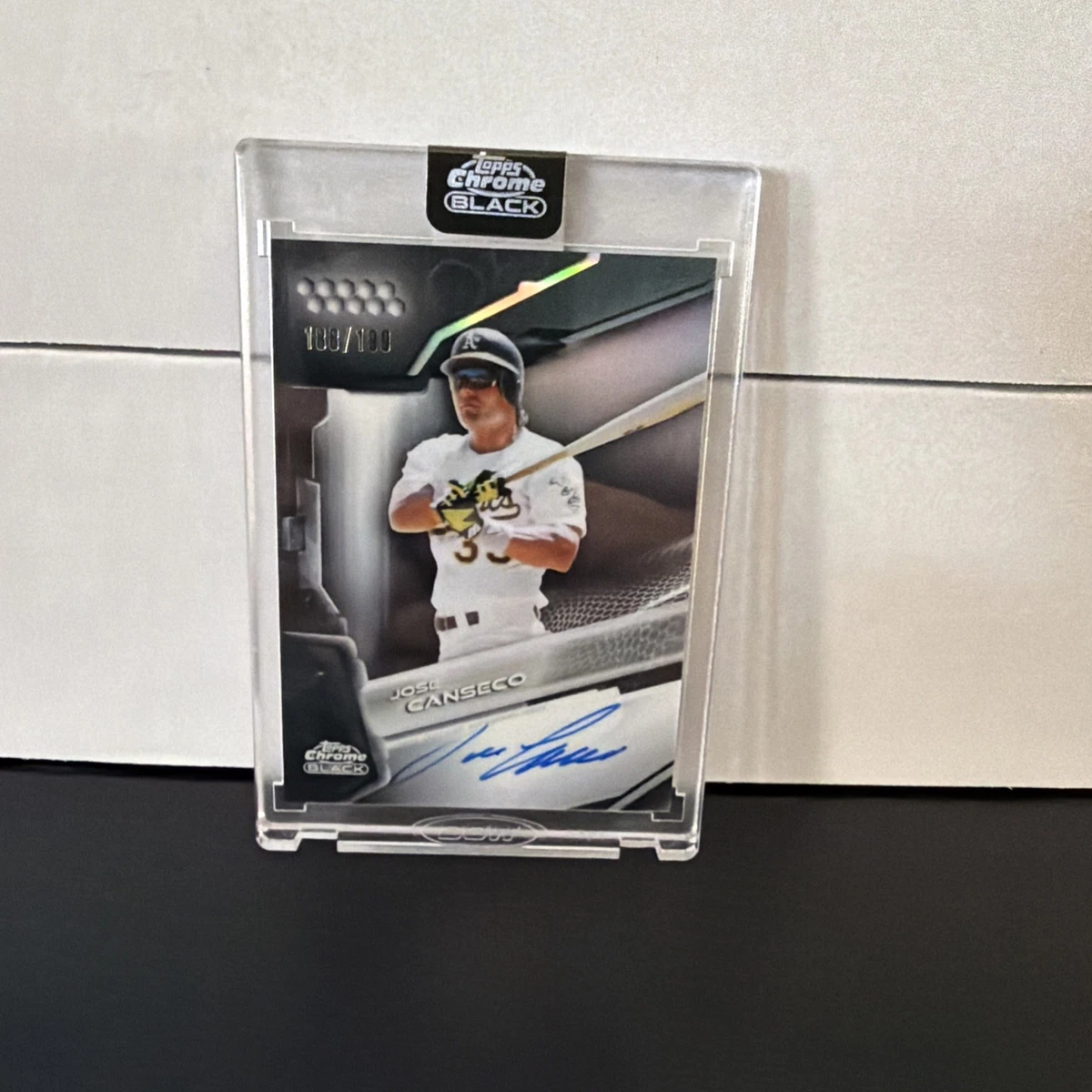 Topps Jose Canseco Baseball Serial Numbered Sports Trading Cards