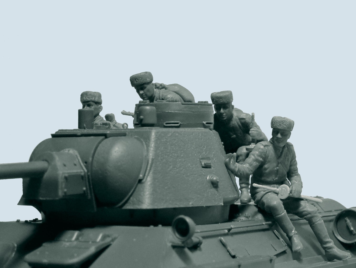 Icm 35640 - 1:35 Soviet Tank Riders 1943-1945 - New