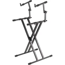 Proline PL402 2-Tier Double X-Braced Keyboard Stand