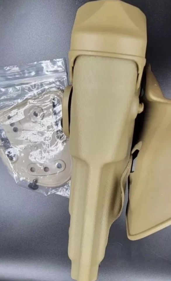 Safariland 6378RDS ALS Tan RH Duty Holster GLOCK 17 19 22 23 & LIGHT, 🔴 Red Dot - Image 3 of 4