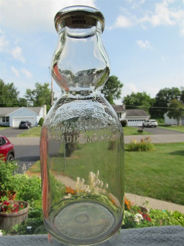 TREQCT Milk Bottle Polk Polk's Best Dairy Indianapolis IN WASHINGTON CO CreamTop - 第 1/2 張圖片