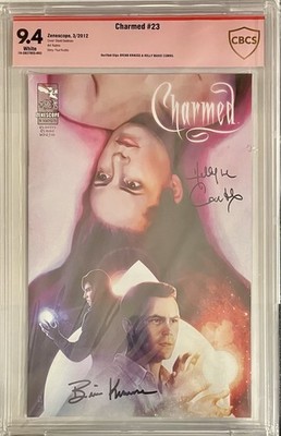 Charmed #23 SS CBCS 9.4 Signed Holly Marie Combs & Brian Kraus Zenescope 2012