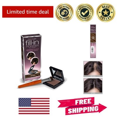 Pack of 2 Fill In Powder - Dark Brown for Natural-Looking Hair Enhancement