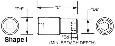 Wright tool 4848, 1/2'' Drive 6 Point Standard Impact Socket - 1-1/2''