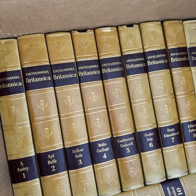 ENCYCLOPEDIA BRITANNICA 1967 Complete Set VERY Rare WHITE Set