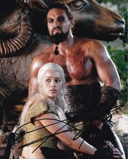 JASON MOMOA signed autograph 20x25cm GAME OF THRONES in person autograph ACOA