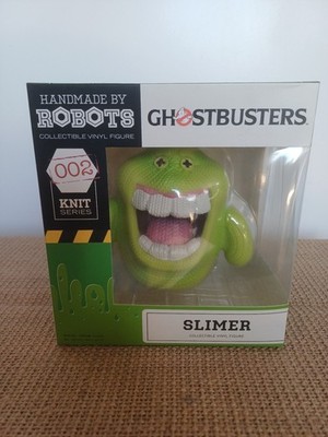 Handmade by Robots Ghostbusters Slimer Vinyl Figur NEU OVP