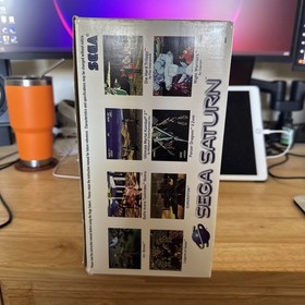 Sega Saturn Console, Insert & SEALED Instruction Manual BOXES ONLY! NICE!!!