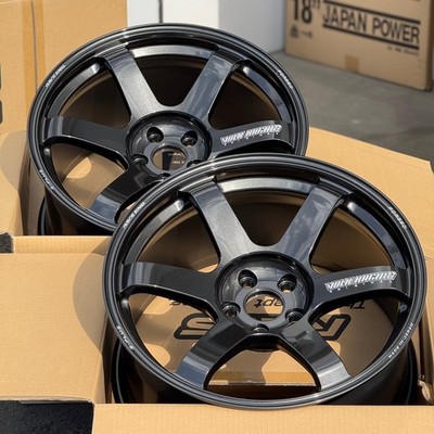 set of 4) Volk Racing TE37 Saga S-Plus 19x9.5 +25, 19x11 +35 5x112