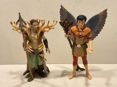 Bayala Schleich 2 x PVC Figur Apricum + Jaro schöner Zustand ca. 9-10 cm