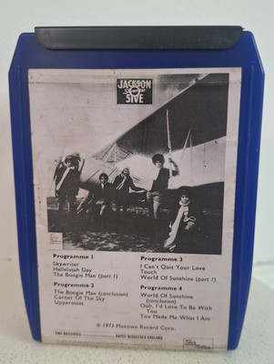 8 TRACK TAPE - JACKSON 5 - SKYWRITER - 8 TRACK CARTRIDGE