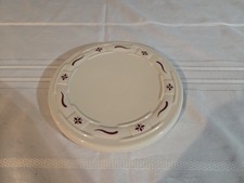 Longaberger Pottery Woven Traditions Trivet Red Made in USA