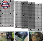Adjustable Platic Grip Panel Aquarium Fish Tank Divider Filter Bottom DIY Plast