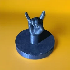 45 RPM Record Adapter Hang Loose Hand Sign  