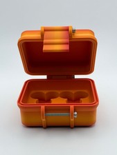 Peptide Vial Storage Container Carrying Case Organizer 10x 3ml Vial with 4 caps