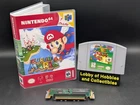 Super Mario 64 ( Nintendo 64 N64 ) Near Mint - Authentic - Cleaned - W/ Case