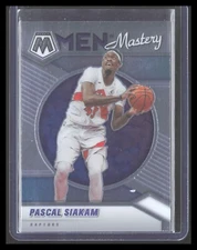 2020-21 Panini Mosaic PASCAL SIAKAM Men of Mastery #10 Raptors PWMH