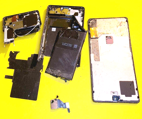 π₯ EXTREMELY BROKEN +MISSING PARTS π₯ GOOGLE PIXEL 7 UNLOCKED ANDROID CELL PHONE - Afbeelding 6 van 6