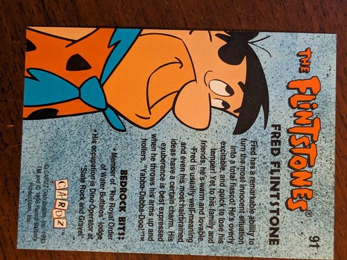 The Flintstones Hanna Barbera Trading Cards 1993 Cardz #s 01-100 NMT-MNT - Picture 150 of 188