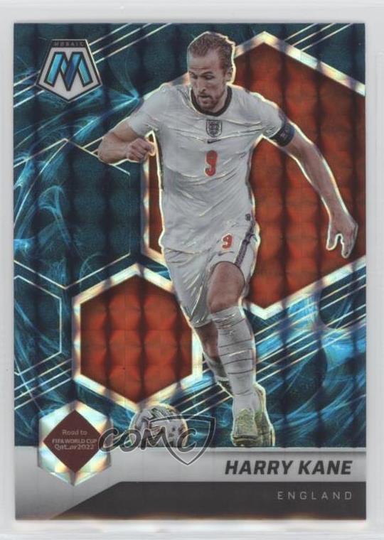 2021-22 Panini Mosaic FIFA Road to World Cup Genesis Prizm Harry Kane #35