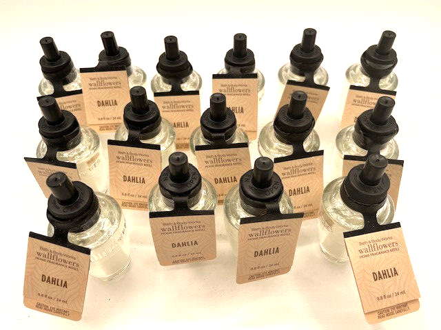 x15 Bath & Body Works Dahlia Wallflower Refill Bulb Lot