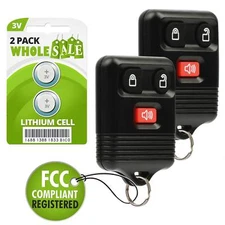 2 Replacement For F-150 F-250 F-350 Explorer Escape Transmitter Remote Key Fob