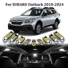 14Pc 6000K White Car Interior LED Light Bulb Kit for 2014-2024 Subaru Outback