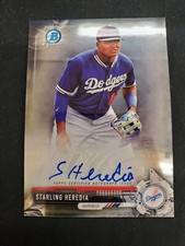 Starling Heredia 2017 Bowman Chrome Auto
