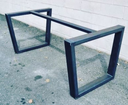 Base Gambe tavolo ferro industrial design, anche su misura! | eBay