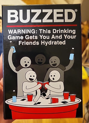 Buzzed Drinking Game Hydration Recently Refreshed Edition 250 Fun Adult Cards