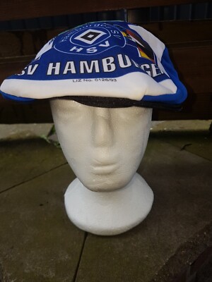 HSV HAMBURG  Original Schirmmütze / Ballonmütze Cap Fußball-ca. 30 Jahre alt