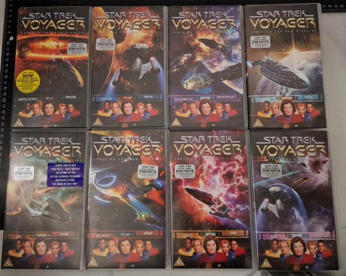 Star Trek Voyager VHS Season 7 BOXED Complete Series 7.1 to 7.13 - Bild 2 von 3