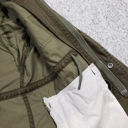 Polo Ralph Lauren Green Military Jacket Coat USA Flag Patch Boy's Size S 8 - Picture 5 of 23
