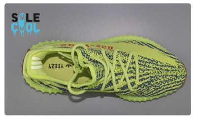 adidas Yeezy Boost 350 V2 Low Semi Frozen Yellow Men's Shoes