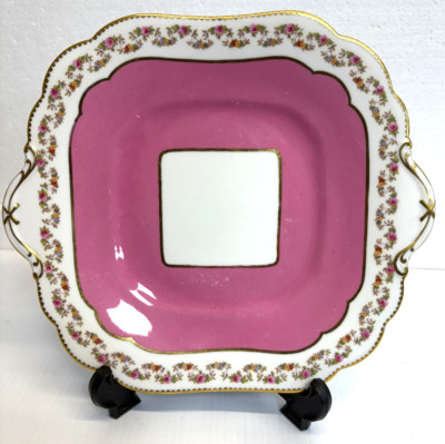 Aynsley SQUARE SERVING PLATTER, Fine Bone China, ENGLAND,  10 IN