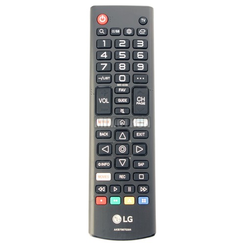 Genuine LG AKB75675304 TV Remote Control (USED)