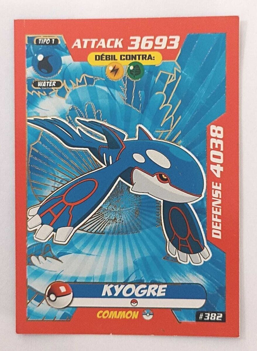 Kyogre - #382 -  Pokédex