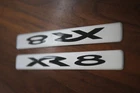 PAIR OF ALLOYS  FRONT SCUFF PLATE SUIT XR8 BA BF SERIES FORD FALCON SEDAN UTE
