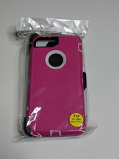 For iPhone 7 8 Plus Rugged Shockproof Case Cover w/Belt Clip Screen Protector