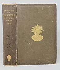 Antique Book 1881-1882 Smithsonian Bureau of Ethnology Vol #3 Maya Navajo Pueblo