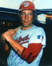 Dick Billings 1968-1971 Washington Senators Comiskey Autographed 8x10 Photo COA