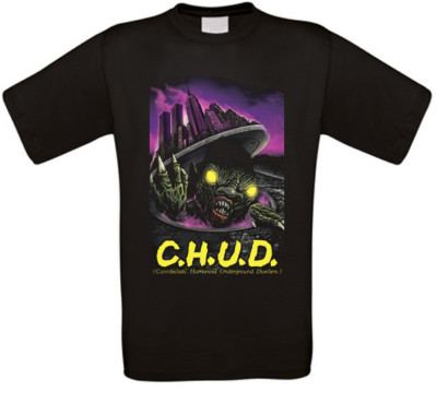 C.H.U.D. CHUD Panik in Manhattan Horror Movie Kult T-Shirt alle Größen NEU