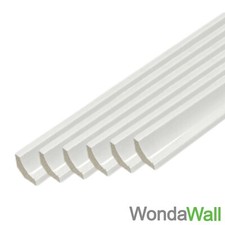 Laminate Floor Scotia Beading Waterproof 2.4m Length 10 Pack Edging - 30 Colours