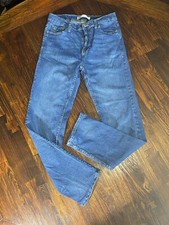 Levis 502 Regular Taper 20 Reg 30 X32 Girls Blue Jeans.