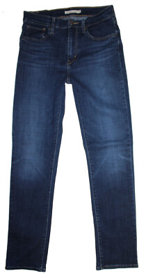 Levis Damen Jeans Hose 724 HIGH RISE Straight Stretch W29 L32 blau Levi's *