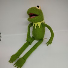 VIntage 1976 Fisher Price Toys KERMIT THE FROG Jim Henson Muppet Doll 850