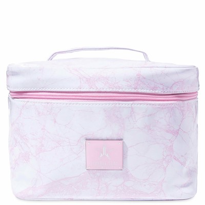 jeffree star black marble travel bolsa